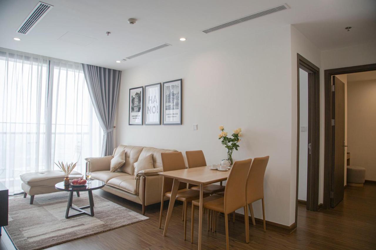 Aspaces Serviced Apartments - Vinhomes West Point Hanoi Buitenkant foto