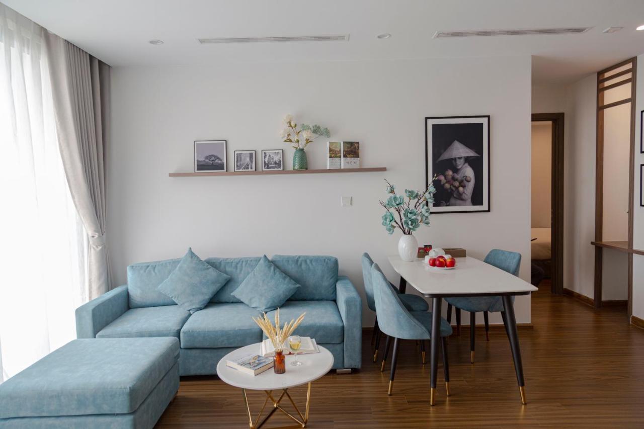 Aspaces Serviced Apartments - Vinhomes West Point Hanoi Buitenkant foto