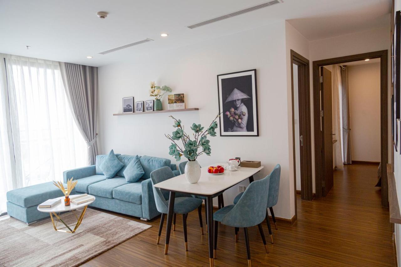 Aspaces Serviced Apartments - Vinhomes West Point Hanoi Buitenkant foto