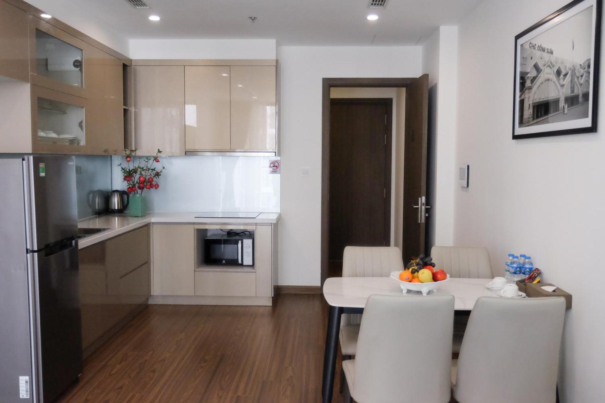 Aspaces Serviced Apartments - Vinhomes West Point Hanoi Buitenkant foto