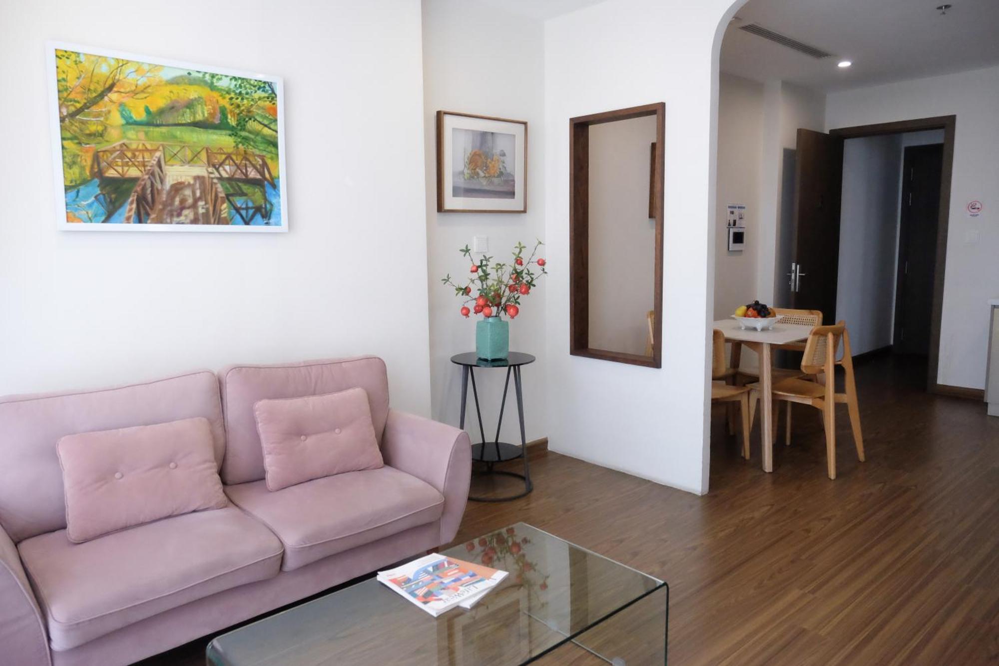 Aspaces Serviced Apartments - Vinhomes West Point Hanoi Buitenkant foto