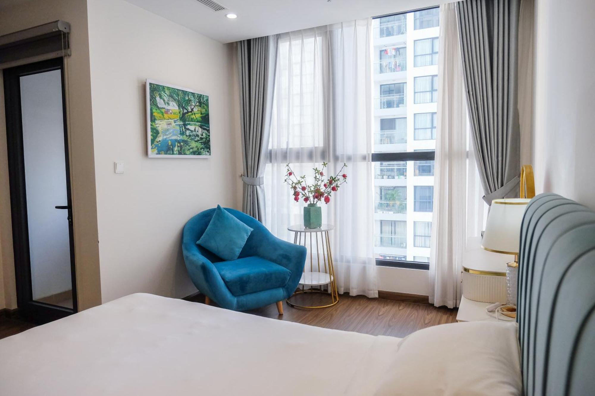 Aspaces Serviced Apartments - Vinhomes West Point Hanoi Buitenkant foto